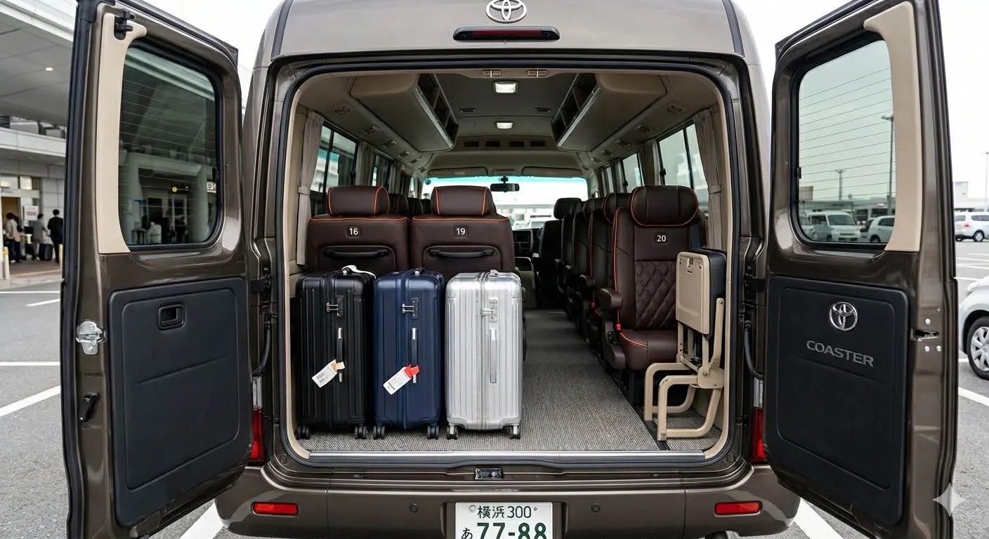 Coaster 19座座椅配置