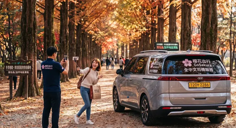 江原道包車指南：2026 韓劇拍攝地巡禮（南怡島、小法國村、晨靜樹木園）