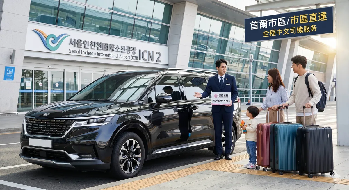 2026 首爾機場接送全攻略：仁川/金浦機場直達市區，省時省力的接駁首選