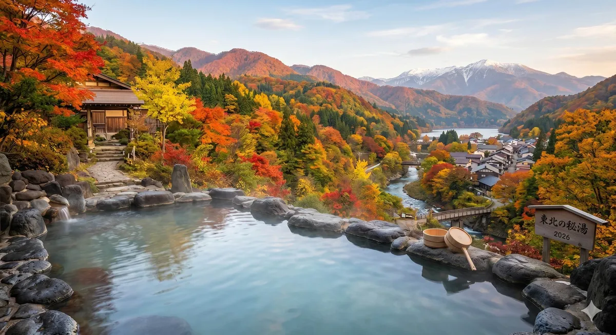 【2026 東北溫泉全攻略】祭典後的避世之道：精選五大名湯秘境，從古湯到絕景的極致療癒