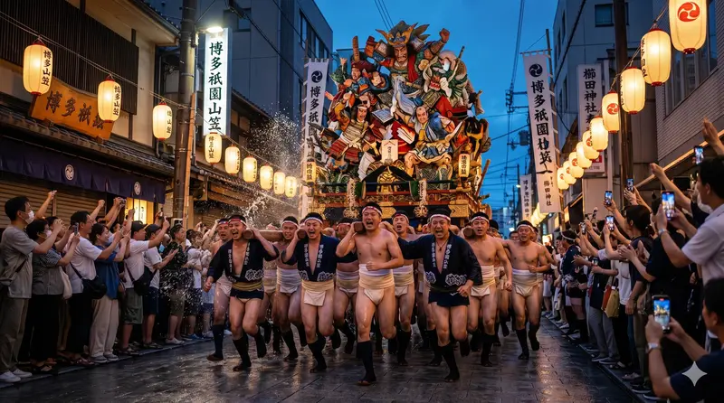 博多山笠 2026 攻略｜福岡夏季必看祭典、追山時間與觀賞重點一次看