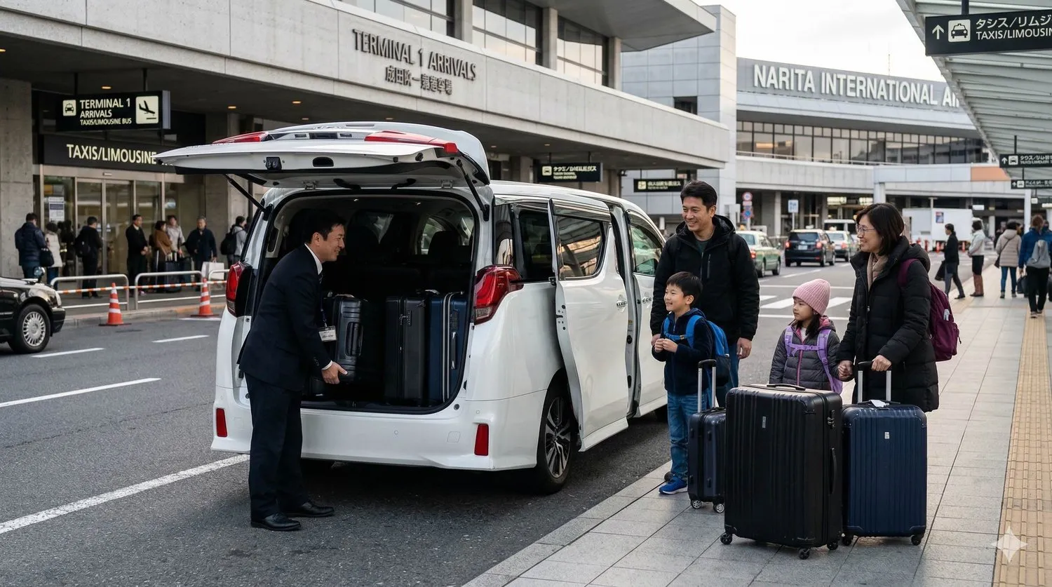成田機場接送全攻略：告別拖行李擠電車的噩夢