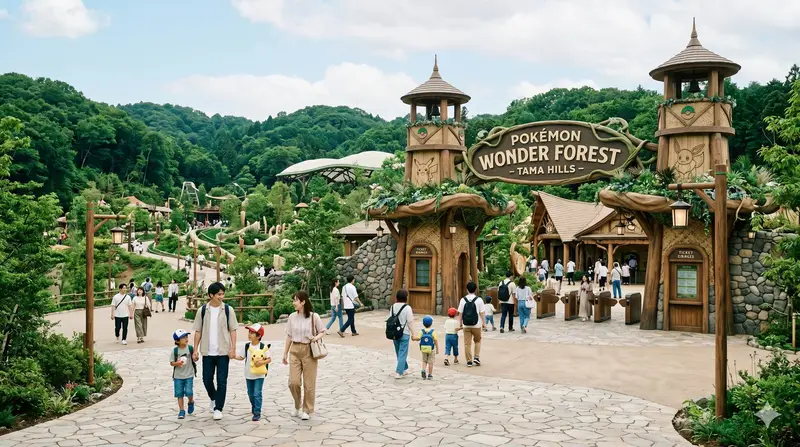 PokéPark KANTO 攻略｜東京讀賣樂園寶可夢園區、門票、交通與亮點整理