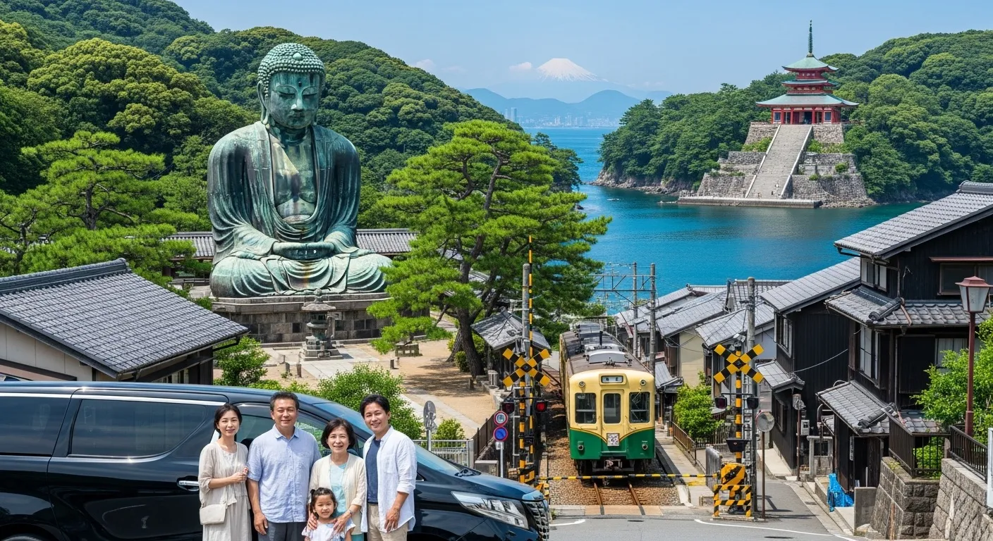 橫濱鎌倉一日遊：海風、大佛與中華街的悠閒一天