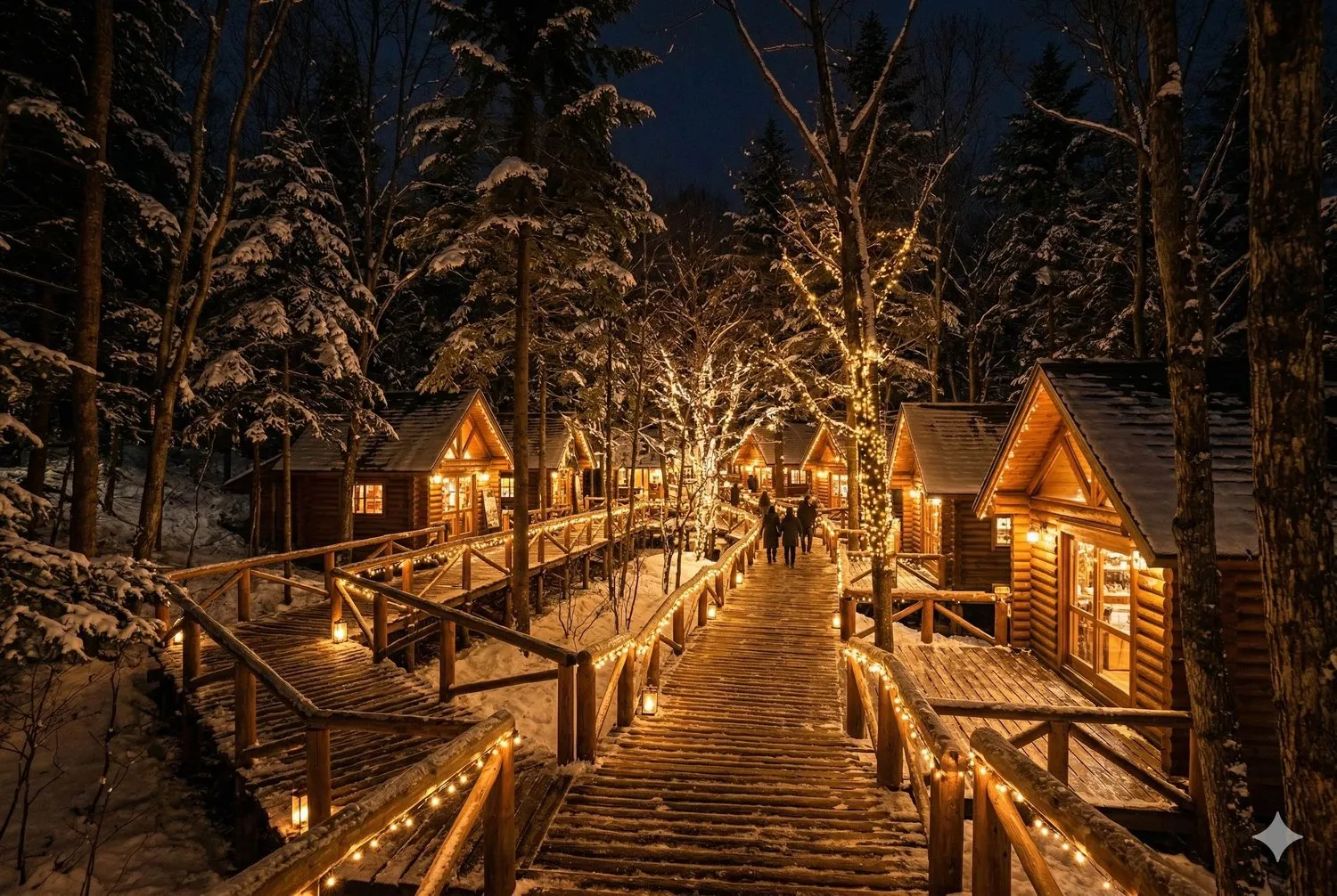 森林精靈露台童話小木屋