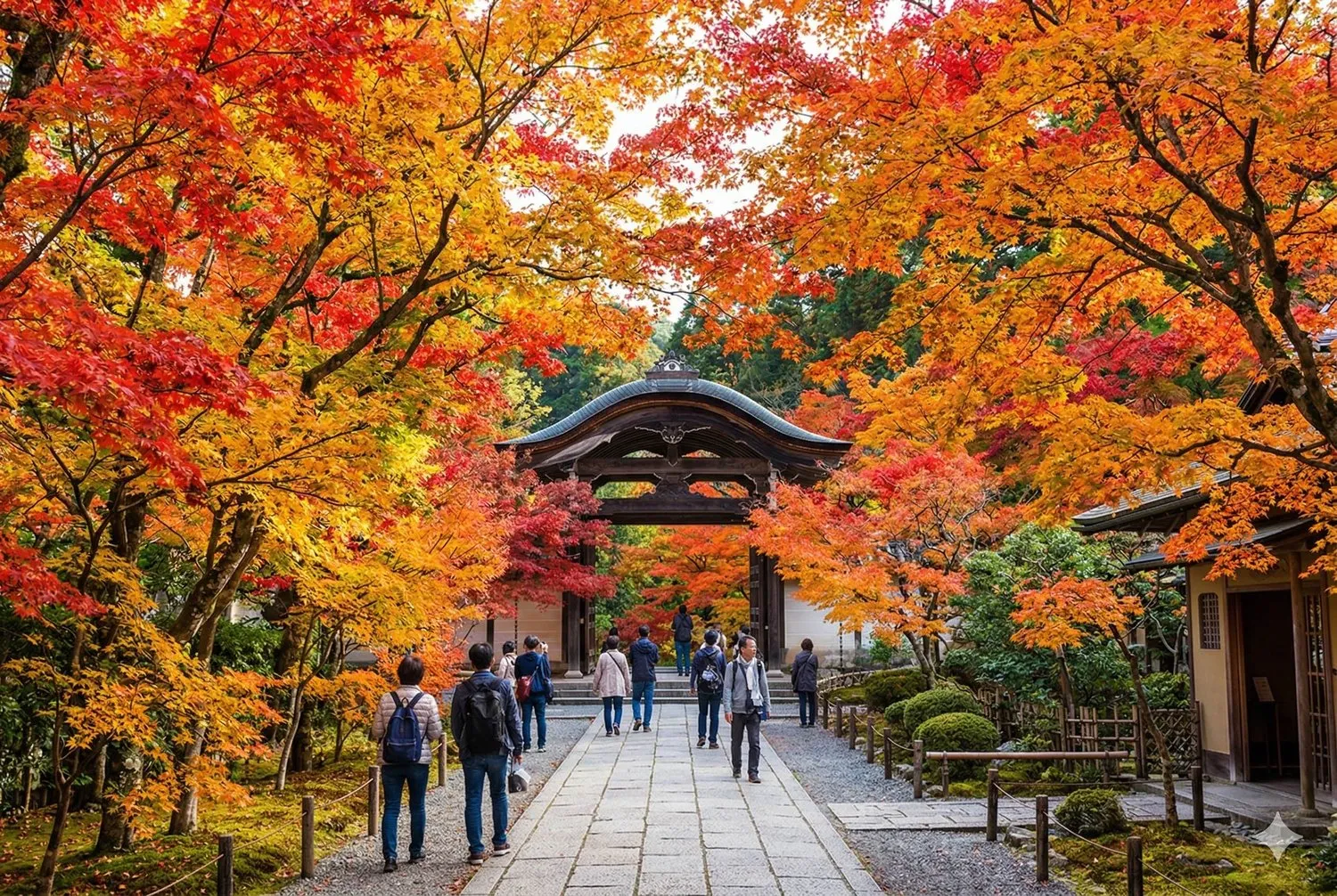 二尊院紅葉馬場參道