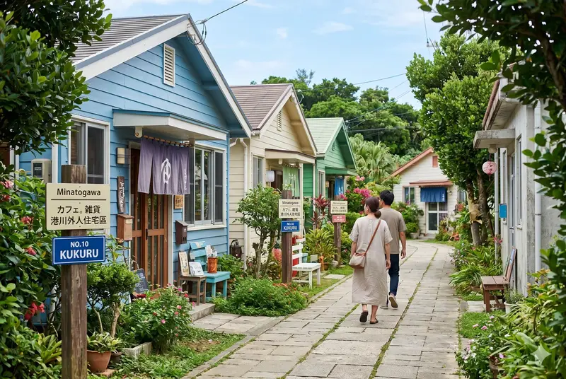 沖繩港川外人住宅美式街區